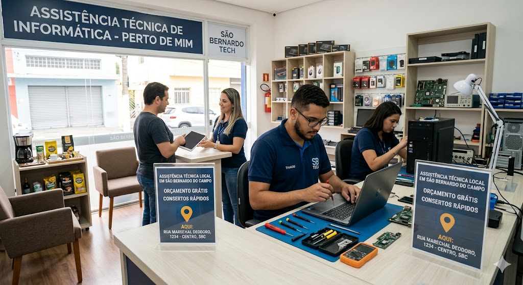 Assistência Técnica de Informática Perto de Mim