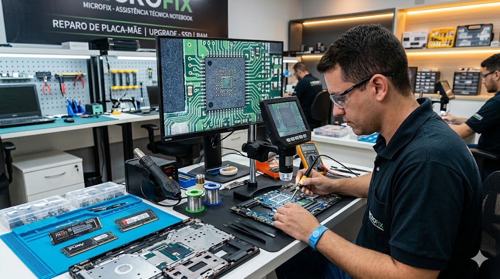 assistência técnica notebook