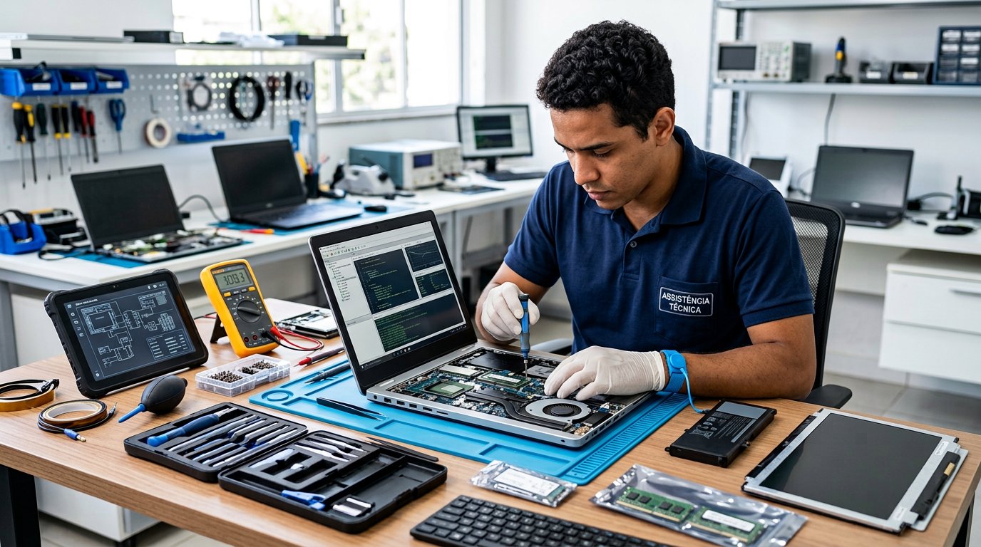 assistência técnica para notebooks Dell