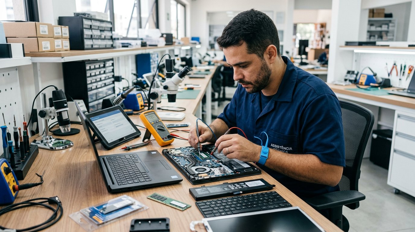 Assistência Técnica para Notebooks positivo