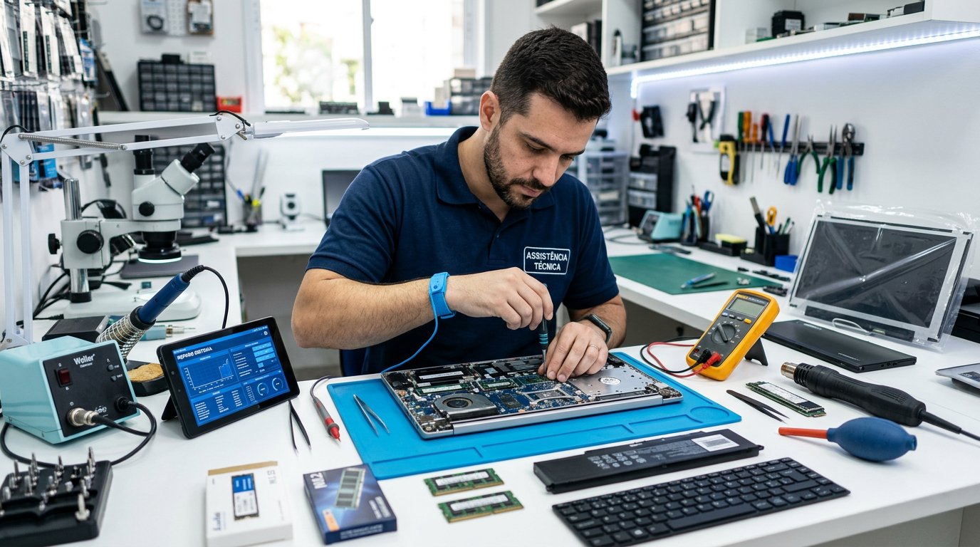 Assistência Técnica para Notebooks samsung