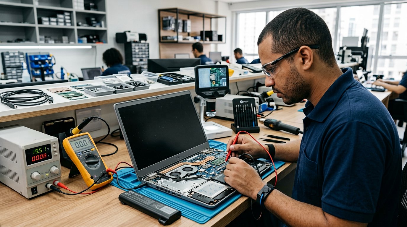 conserto de notebook que nao liga