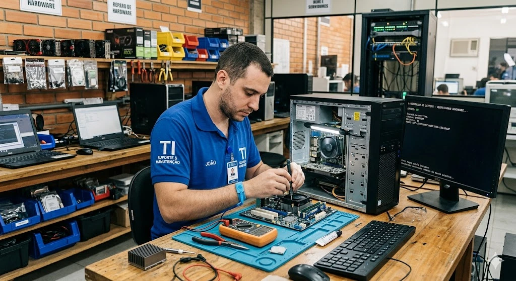 Técnico de Manutenção e Suporte em Informática