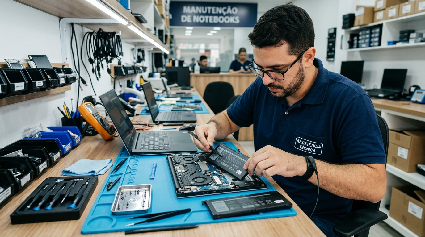 troca de bateria-de notebook