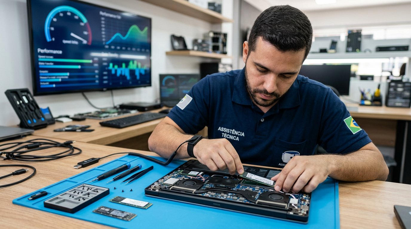 Upgrade de SSD no Notebook